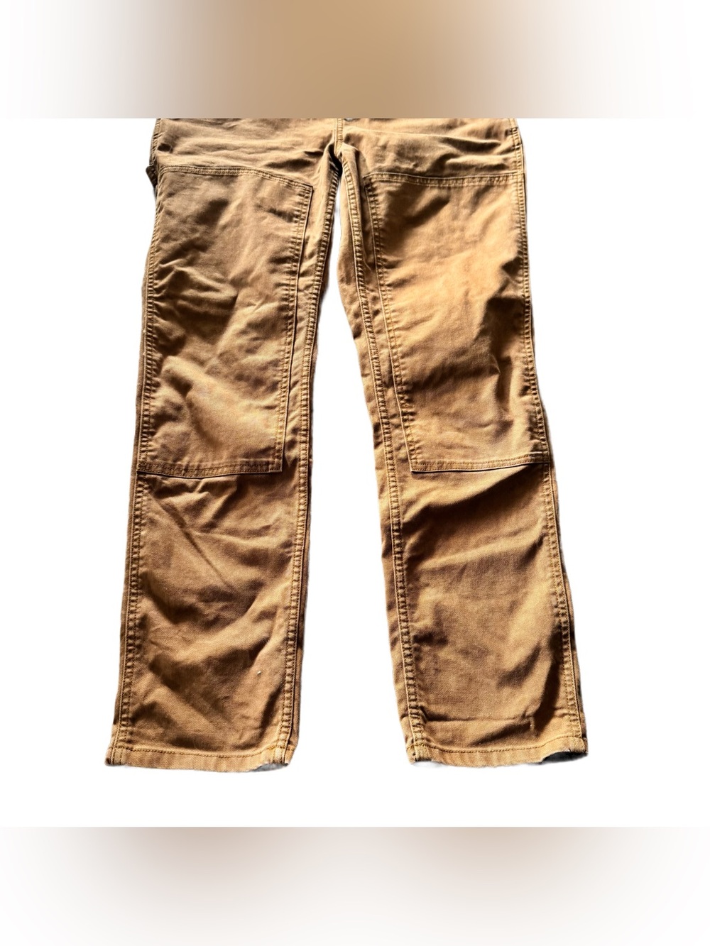 REI Co-op Trailsmith Women's 4 Overalls Canvas Double Knee Outdoor Gorpcore - Picture 3 of 7